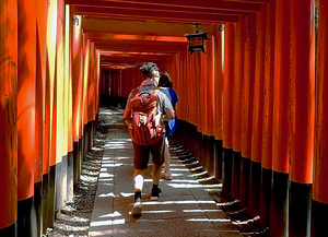 Japan-Walkway to the Temple 21