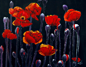 O-018 - Red Poppy