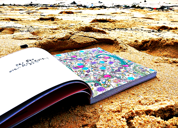 Thailand-TA - The Beach and Book 3 Print