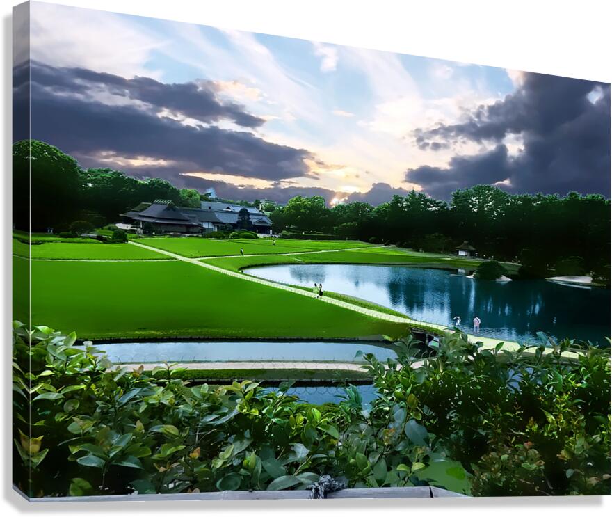 Japan-NP - Okayama Korkuen Garden 30 Canvas Print
