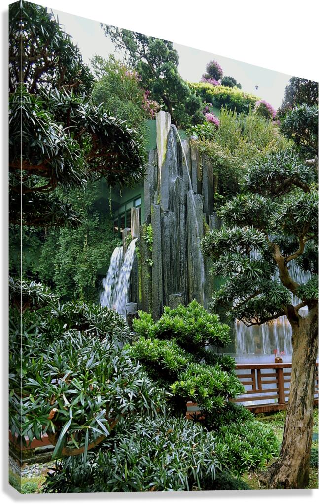 Hong Kong-NP - The famous Temple Garden 15 Canvas Print