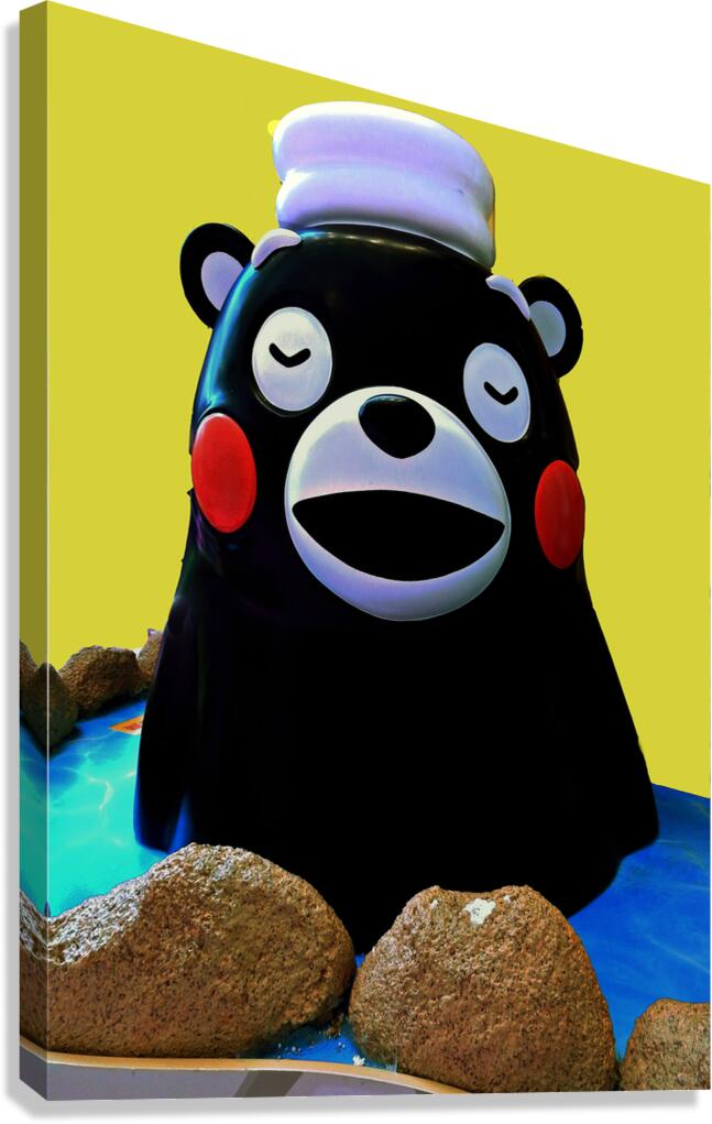 AD- Happy Kumamoto in Hong Kong 2 Canvas Print