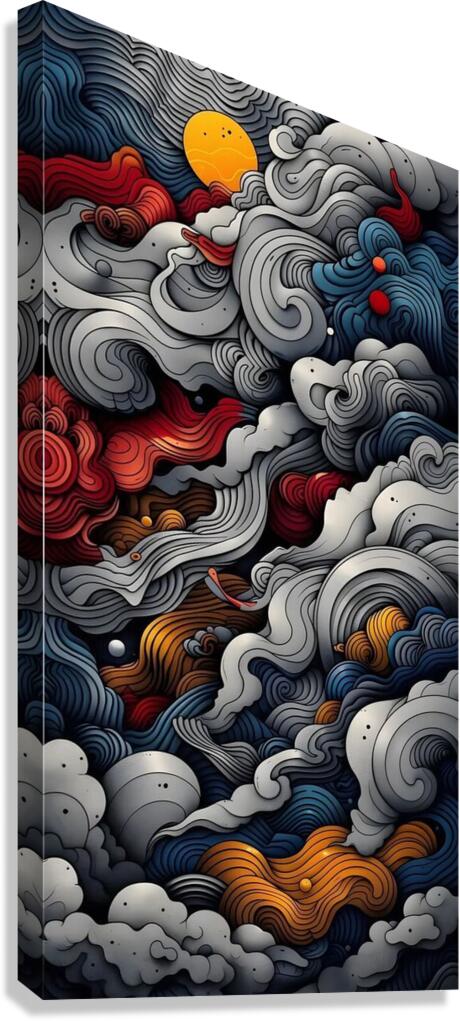 Deco art  Canvas Print
