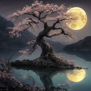 792391 the ethereal beauty of a mystical landscap