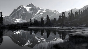 Where Giants Sleep - Mountain Landscape Art Prints