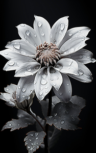 Petal Portrait – Reflective Floral Art Print