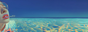 Tropical Horizon – Ocean Muse Print by Savage Art Prints