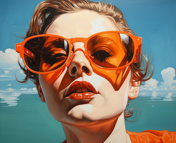 Dissociation - Pop Surreal Portrait Art Prints by Savage Art Prints