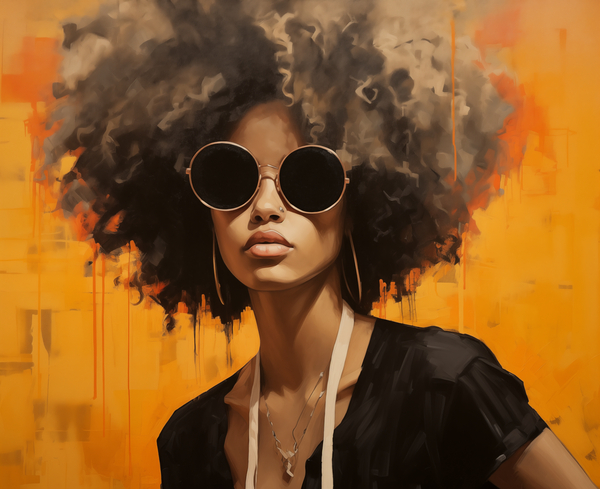 Vibe - Retro Pop Portrait Art Prints by Savage Art Prints