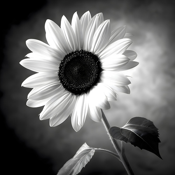 Sunflower Selfie 21 - Sunflower Portrait Art Prints by Savage Art Prints