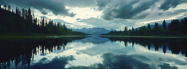 Heaven’s Mirror - Modern Seascape Art Prints by Savage Art Prints