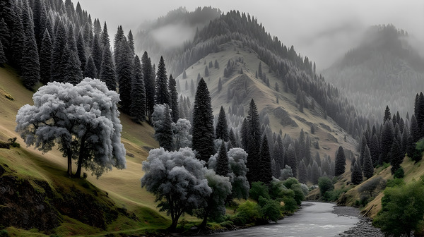 Be Still And Know - Inspirational Landscape Art Prints by Savage Art Prints