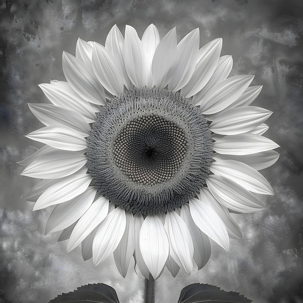 Sunflower Selfie 17 - Sunflower Portrait Art Prints by Savage Art Prints