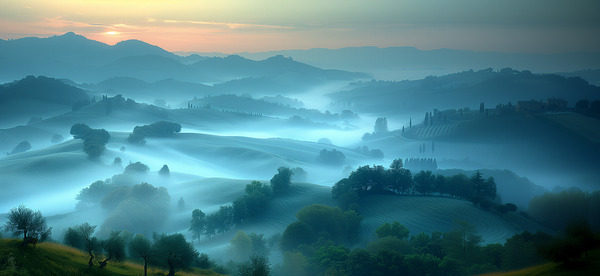 Beneath The Breath Of Dawn - Sunrise Landscape Art Prints by Savage Art Prints