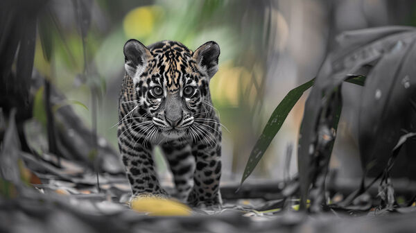 Innocent Innocent Prowler - Wild Feline Portrait Art Prints by Savage Art Prints
