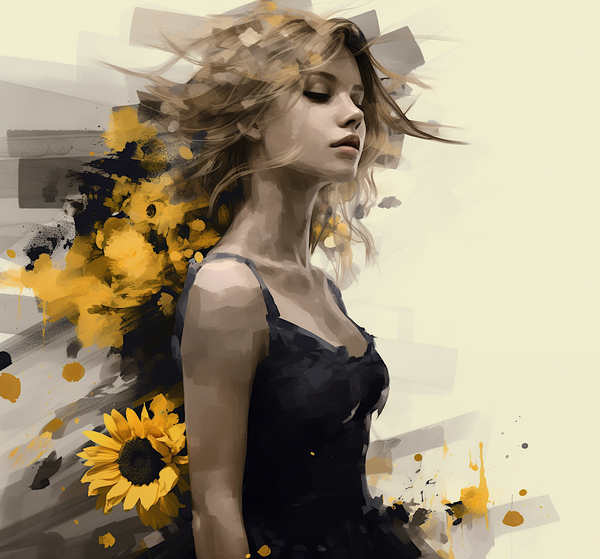 Mania – Pop Surreal Portrait Art Print by Savage Art Prints