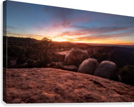Magic Sunset Canvas Print