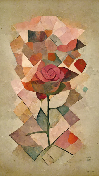 Rose and Spike - I Print