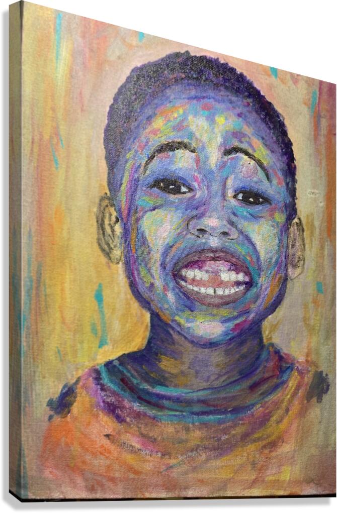 Boy Joy Canvas Print