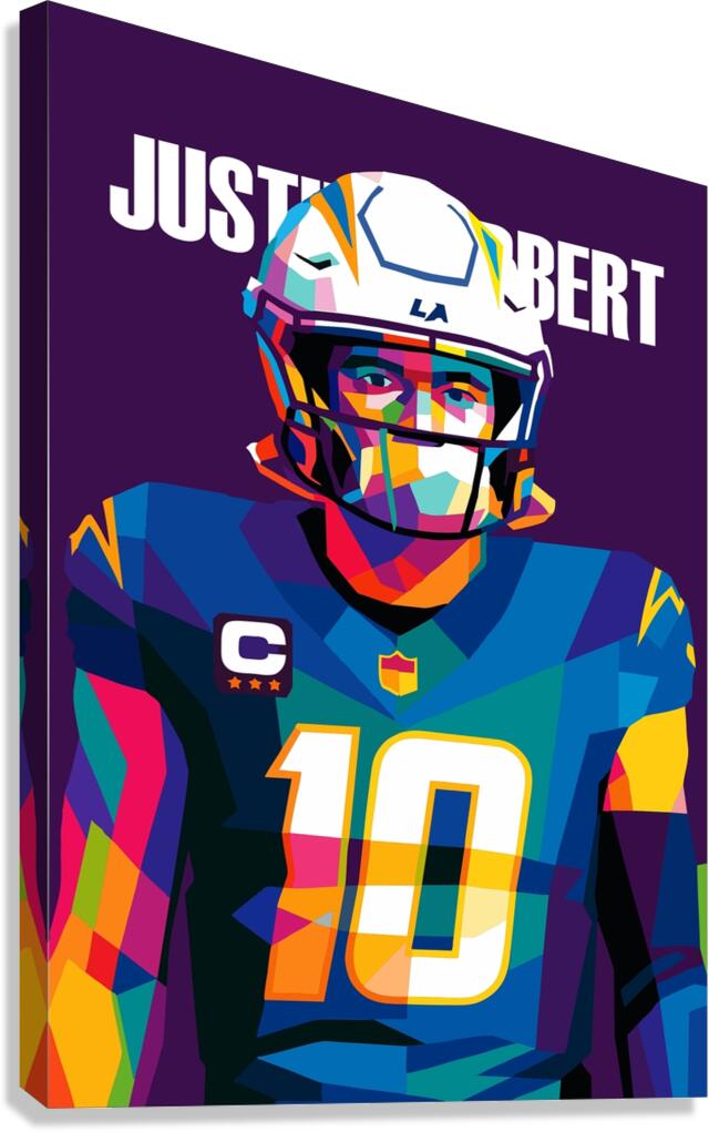Justin Herbert Canvas Print