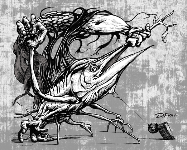 DFriel Dali Sailfish  by D Friel 