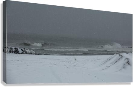 Winter_Dunes Canvas Print