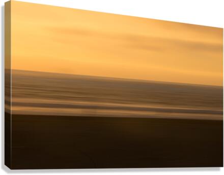 Smooth_Sunset Canvas Print