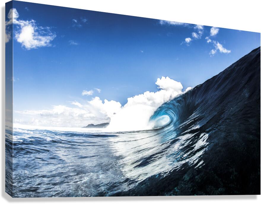 Blue_hues Canvas Print