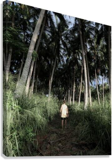 Surrounded Canvas Print