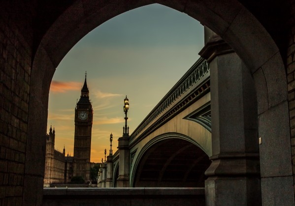 Big Ben Sunset Print