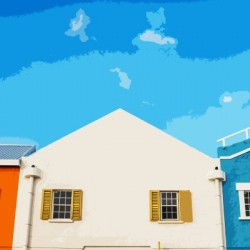 Bridgetown Barbados Art Version
