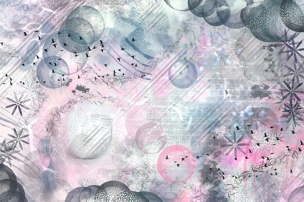 Whimsical Purple Digital Download