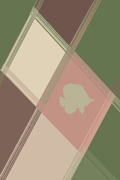 Geometric Reef Green Digital Download