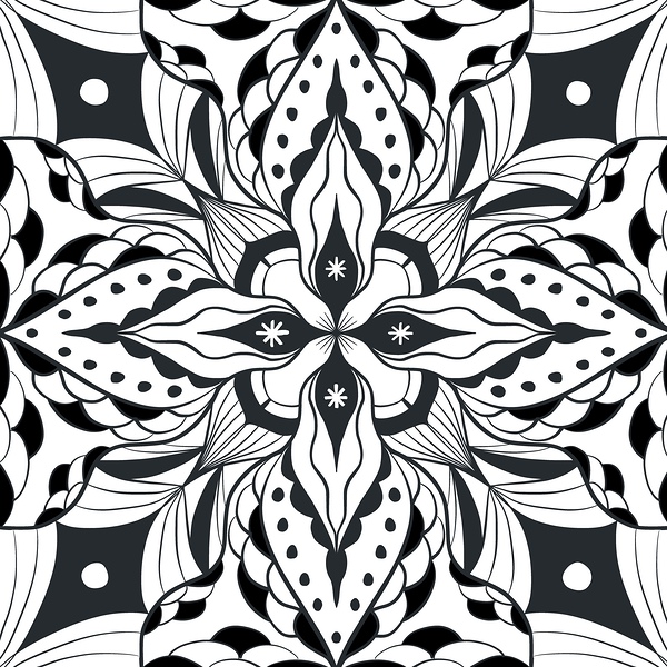 Floral Illusion Digital Download