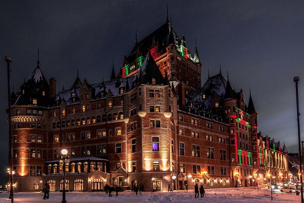 Fairmont Le Chateau Frontenac Print