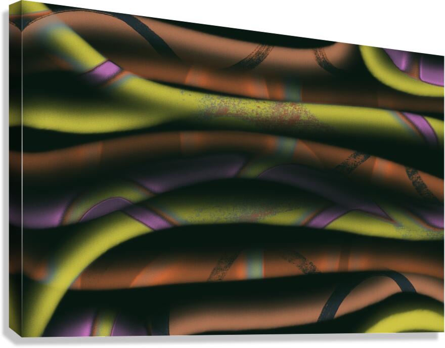 Desert Yellow Canvas Print