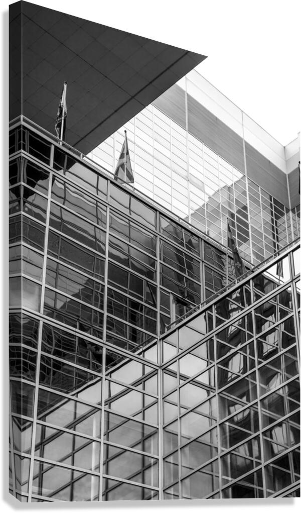 City Geometry Canvas Print