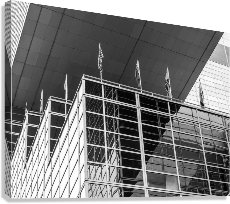 City Geometry Canvas Print