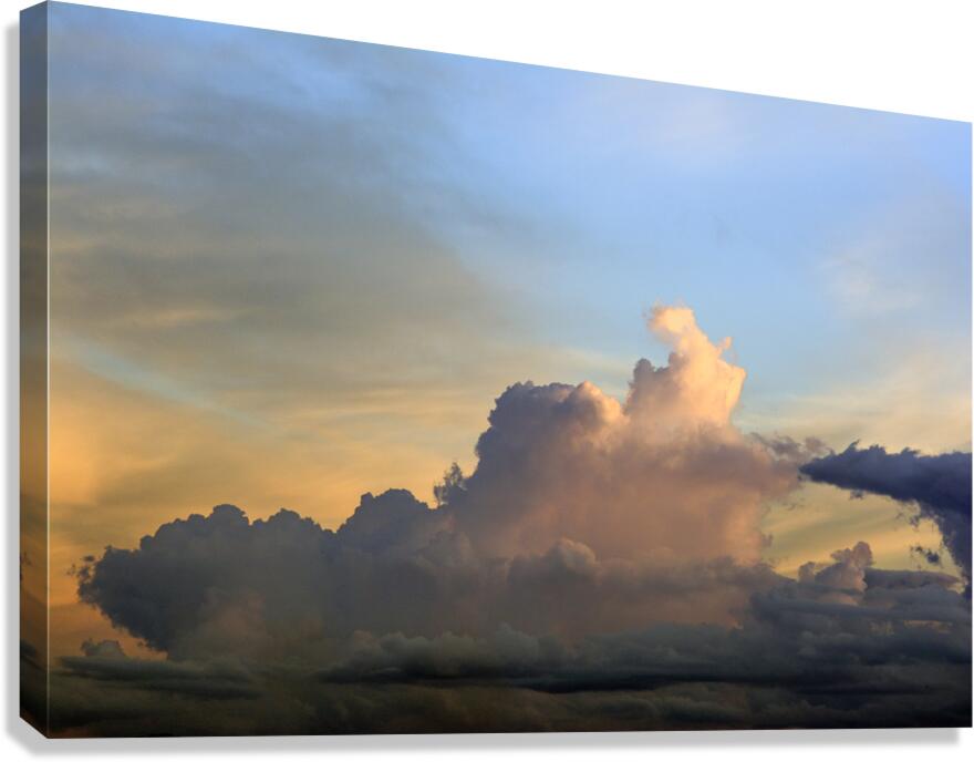 PEI Clouds Canvas Print