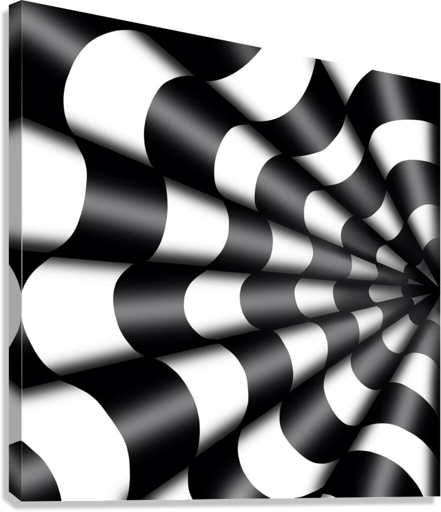 Warped Illusions Canvas Print