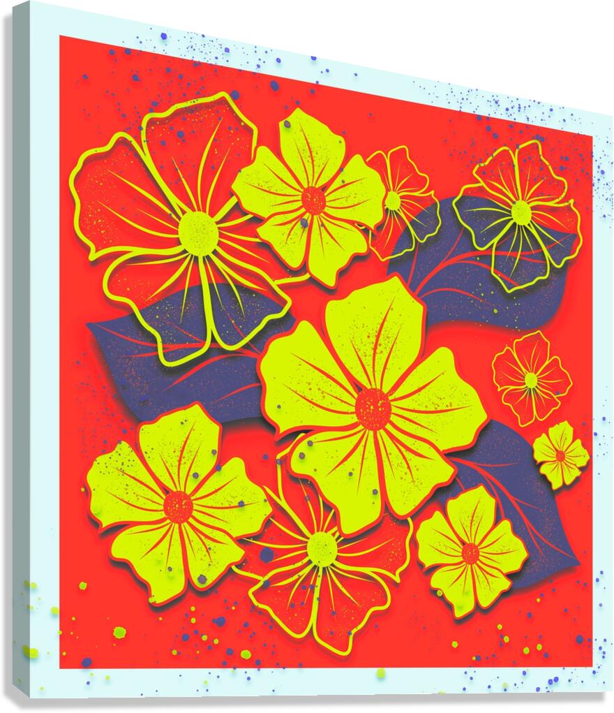 Spring Red Canvas Print