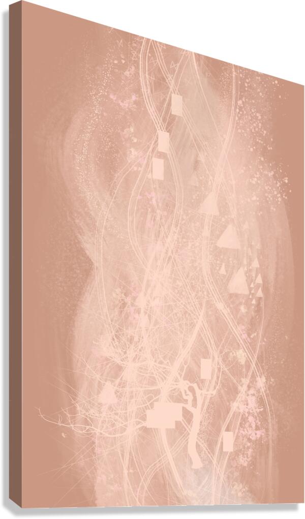 Neural Currents Canvas Print