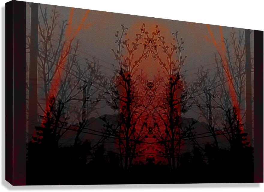 Worlds Collide...Again Canvas Print
