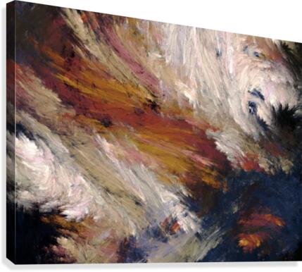Brush Strokes Canvas Print