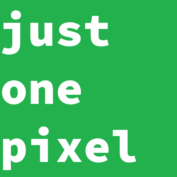 just one pixel 92.99 Print