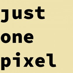 just one pixel 33.195