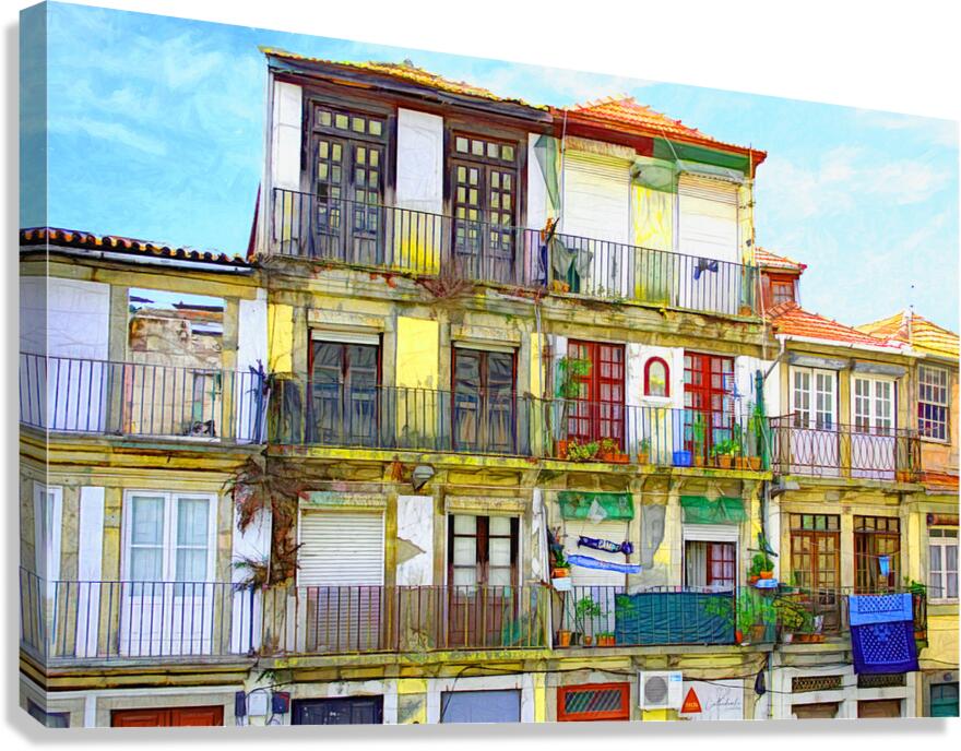 Balcons06 Canvas Print