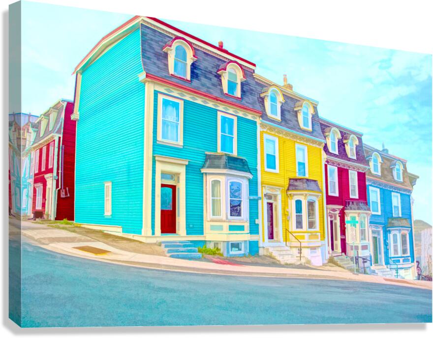 Candy house Canvas Print