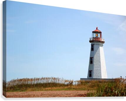 Lighthouse PEI Canvas Print