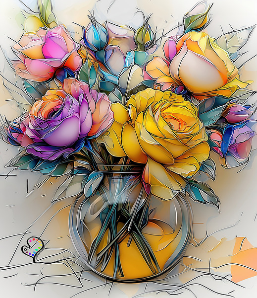 000066   New Version of My ART 5 Print